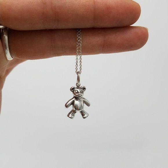 Teddy Bear Charm 8 Necklace 